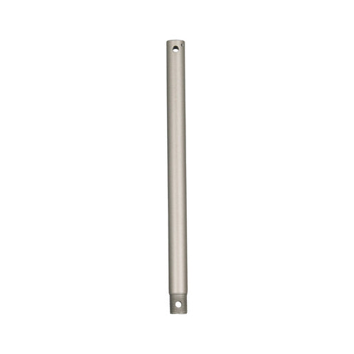 12-inch Brushed Pewter Fan Downrod