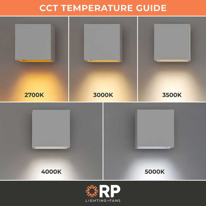 12-inch White Outdoor Emergency Light