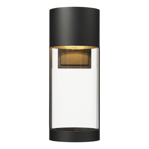 15-inch Trefor Powder Coated Black Outdoor Wall Sconce