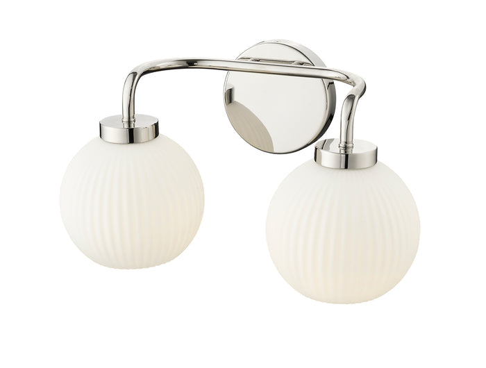 15'' Oprah Polished Nickel 2 Light Bath Vanity