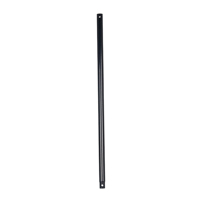 24-inch Black Fan Downrod