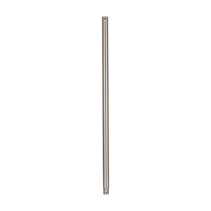 24-inch Brushed Nickel Fan Downrod with 120V Input