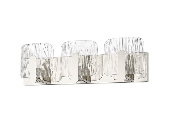 24'' Rimini Polished Nickel 3 Light Bath Vanity