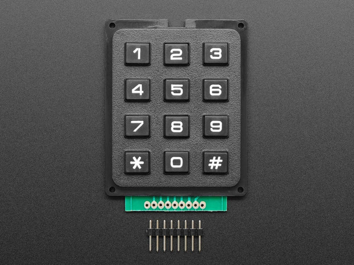 3x4 Matrix Keypad by The Pi Hut - The Pi Hut