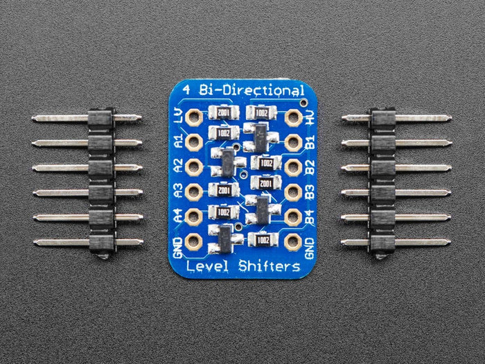 4-channel I2C-safe Bi-directional Logic Level Converter (BSS138) by Adafruit - The Pi Hut