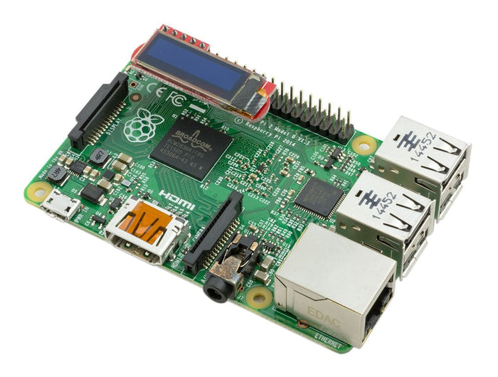 52Pi - 0.91" 128x32 OLED Screen for Raspberry Pi [Discontinued] by 52Pi - The Pi Hut