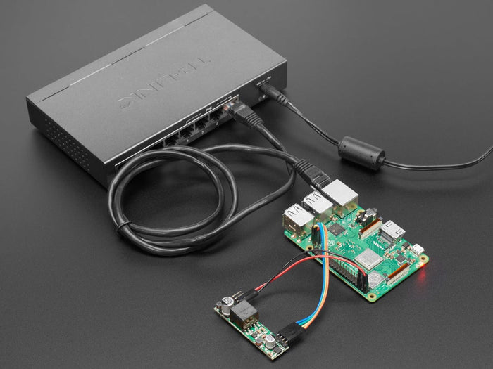 5V 1.8A Isolated Output PoE Module for Raspberry Pi 3 B+ by The Pi Hut - The Pi Hut