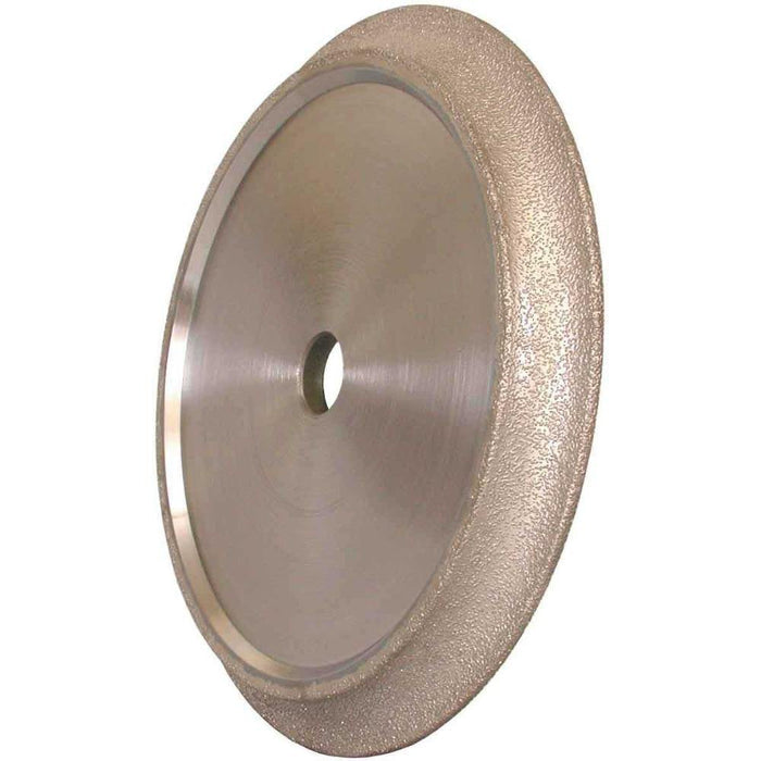 6 in granite bullnose profile wheel, 3/8 in radius edge, circular diamond disc