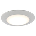 6-inch White Wall Light with 3000K Light