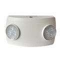 7.5-inch White Emergency Light with 1.08W Output, Self Diagnostic Testing and 120-277V Input