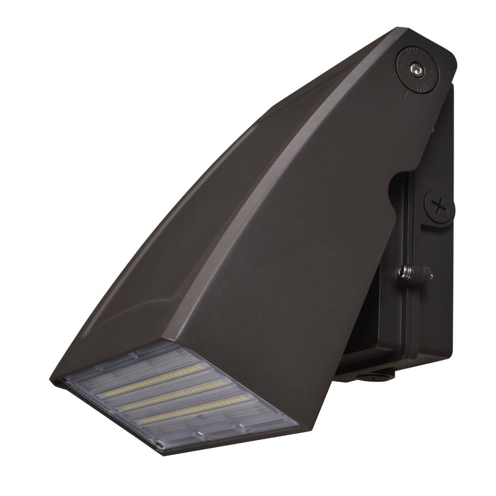8.5-inch Oil Rubbed Bronze Outdoor Wall Light with 5000K Light and 80W Output