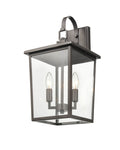 9'' Fetterton Powder Coated Bronze 2 Light Wall Sconce