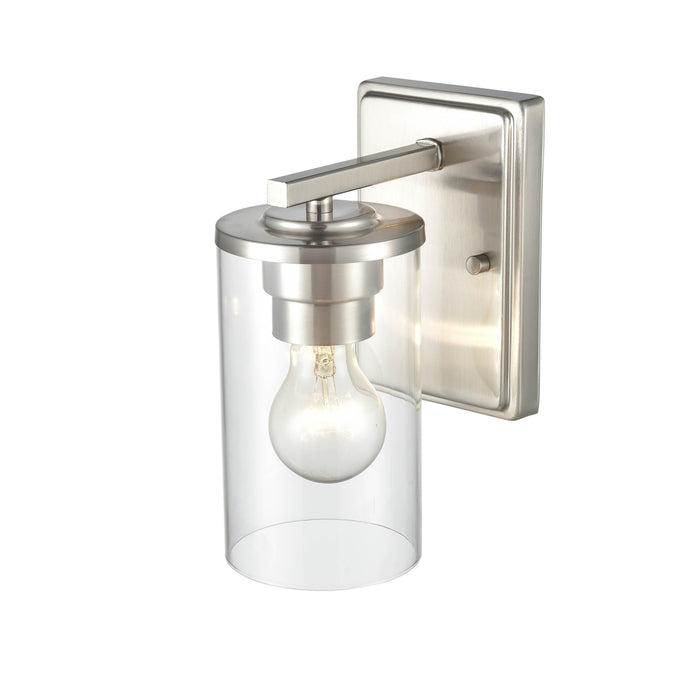 9-inch Verlana Brushed Nickel 1-Light Wall Sconce