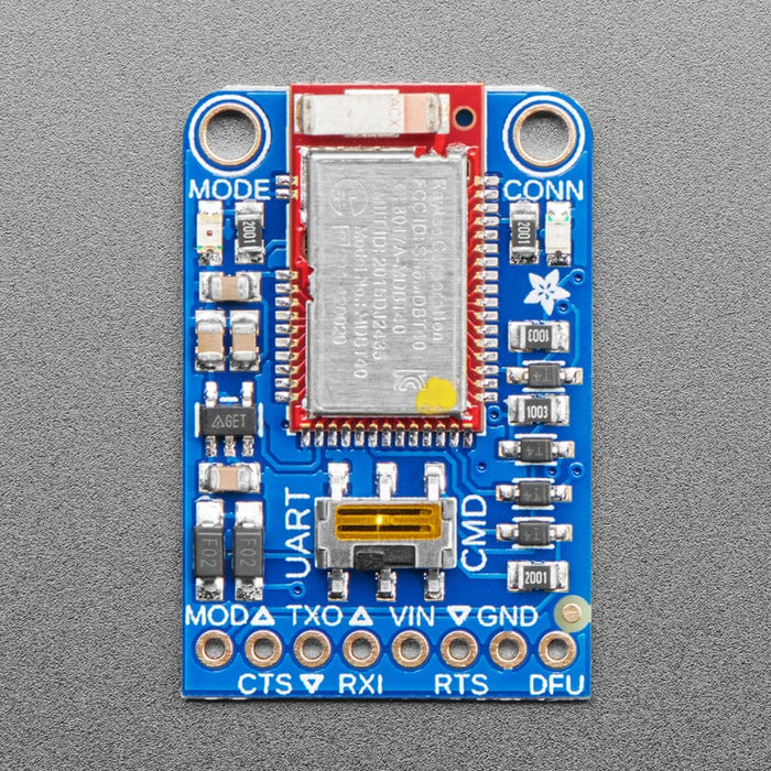 Adafruit Bluefruit LE UART Friend - Bluetooth Low Energy (BLE) by Adafruit - The Pi Hut