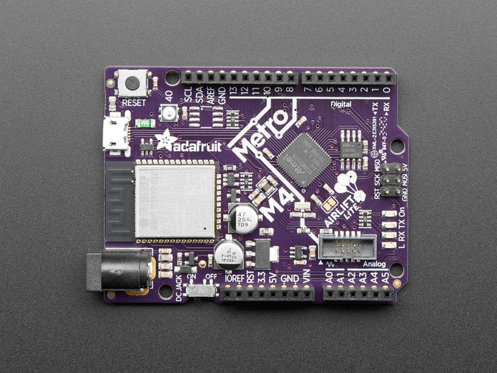Adafruit Metro M4 Express AirLift (WiFi) - Lite by Adafruit - The Pi Hut