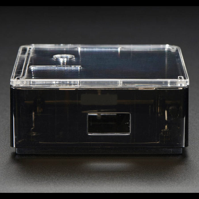 Adafruit Raspberry Pi A+ Case - Smoke Base w/ Clear Top by Adafruit - The Pi Hut