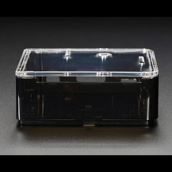 Adafruit Raspberry Pi A+ Case - Smoke Base w/ Clear Top by Adafruit - The Pi Hut