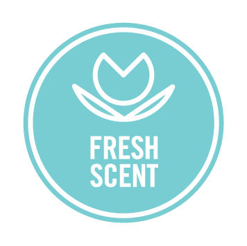 Fresh scent icon — All Natural Dog Wash leaves a clean coat and fresh smell