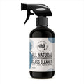 All Natural Eucalyptus Hydrosol Glass Cleaner 500ml black trigger spray bottle