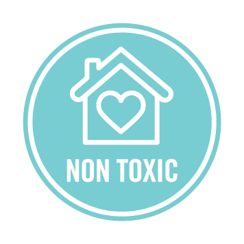 Non toxic icon — Eucalyptus Hydrosol Glass Cleaner is safe around the family