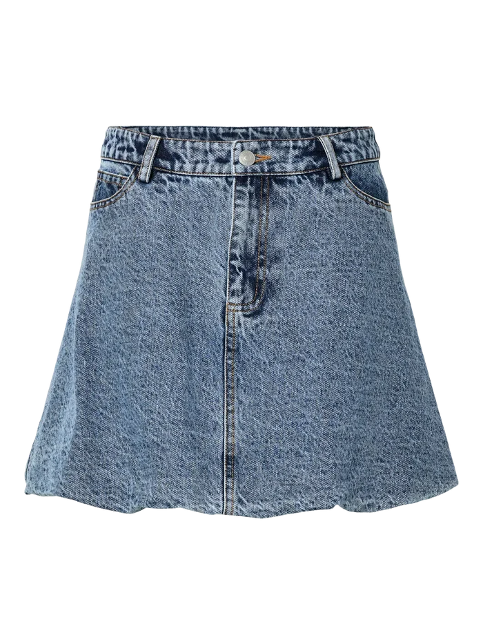 Ally balloon skirt light blue