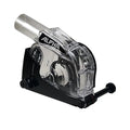 Alpha Dust Cover CX Series: transparent cap with ALPHA print, black base