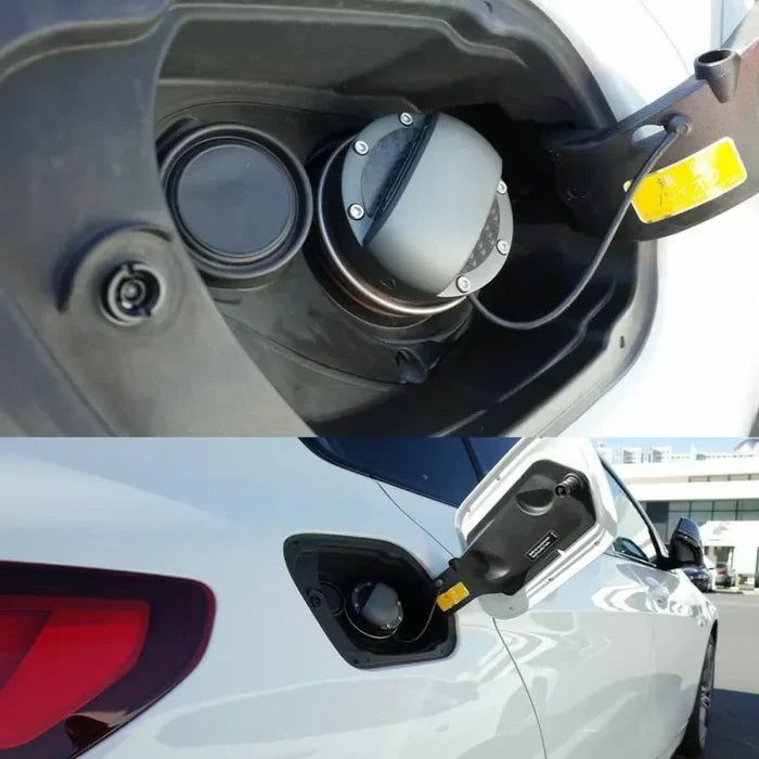Aluminum fuel cap cover for BMW & MINI — DEFF