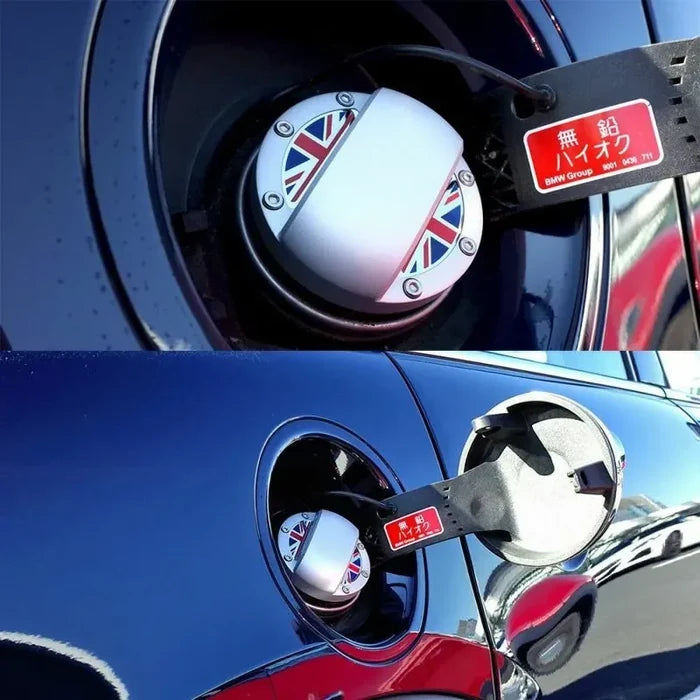 Aluminum fuel cap cover for BMW & MINI — DEFF