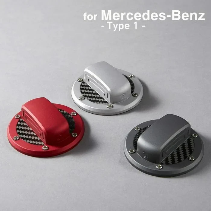 Aluminum fuel cap cover for Mercedes-Benz (Type 1) — DEFF