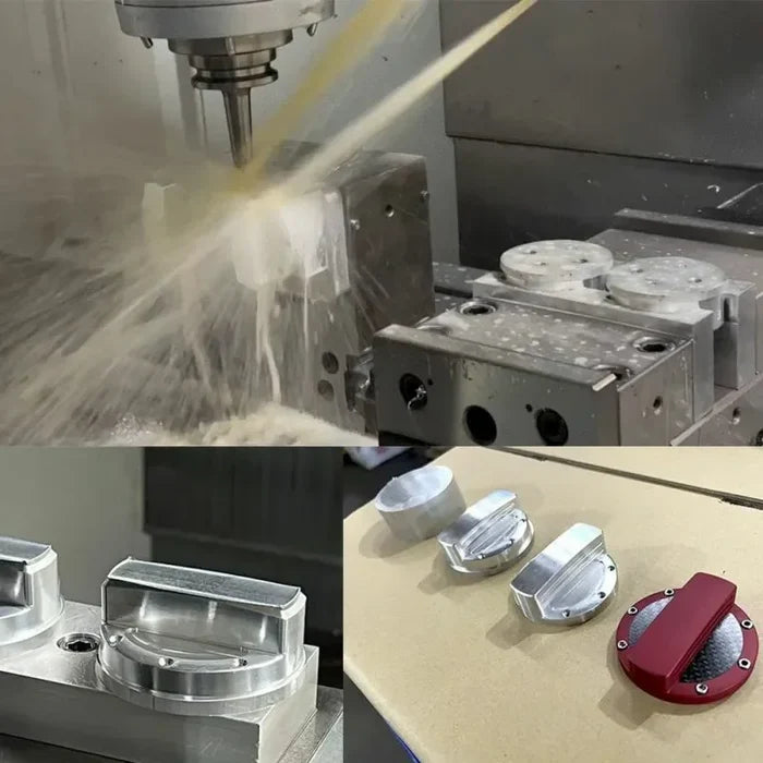 Aluminum fuel cap cover for Mercedes-Benz (Type 1) — DEFF