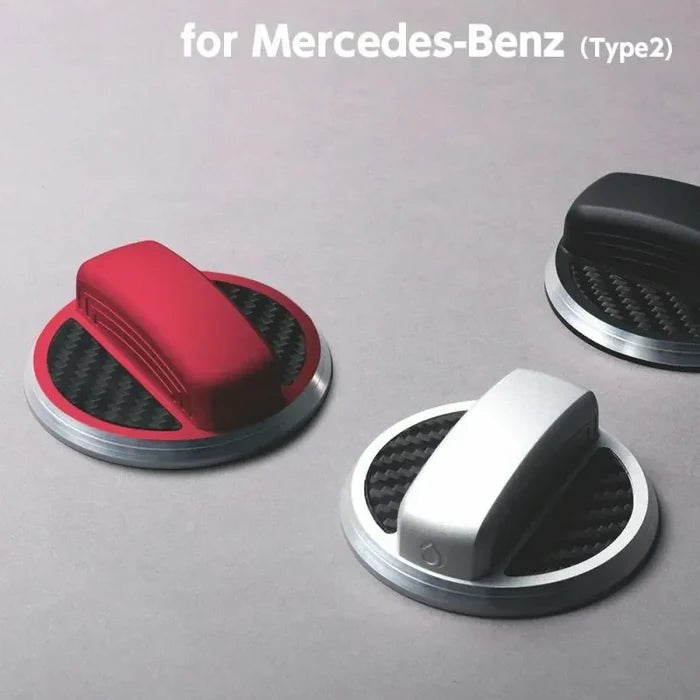 Aluminum fuel cap cover for Mercedes-Benz (Type 2) — DEFF