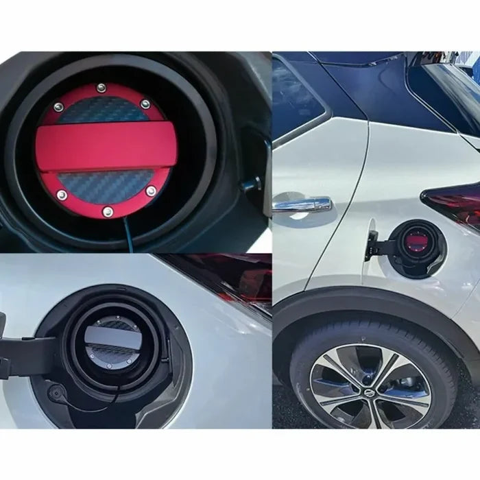 Aluminum fuel cap cover for Nissan (Type 1) — DEFF