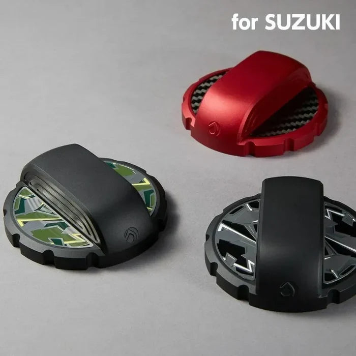 Aluminum fuel cap cover for Suzuki — DEFF