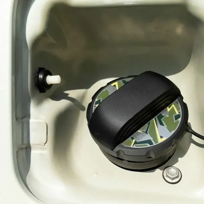 Aluminum fuel cap cover for Suzuki — DEFF