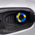 Aluminum fuel cap cover for Volvo — DEFF