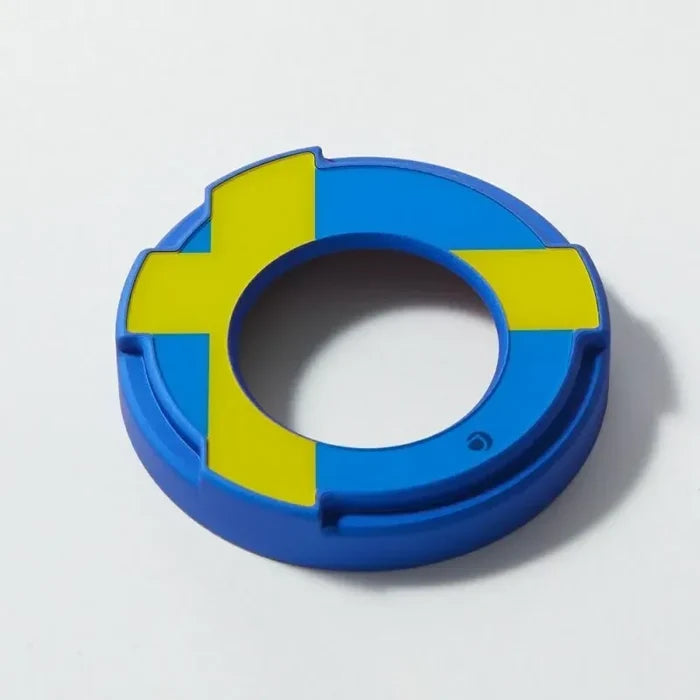 Aluminum fuel cap cover for Volvo — DEFF