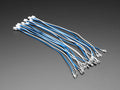 Arcade Button and Switch Quick-Connect Wires - 4.8mm/0.187" (10-pack) by The Pi Hut - The Pi Hut