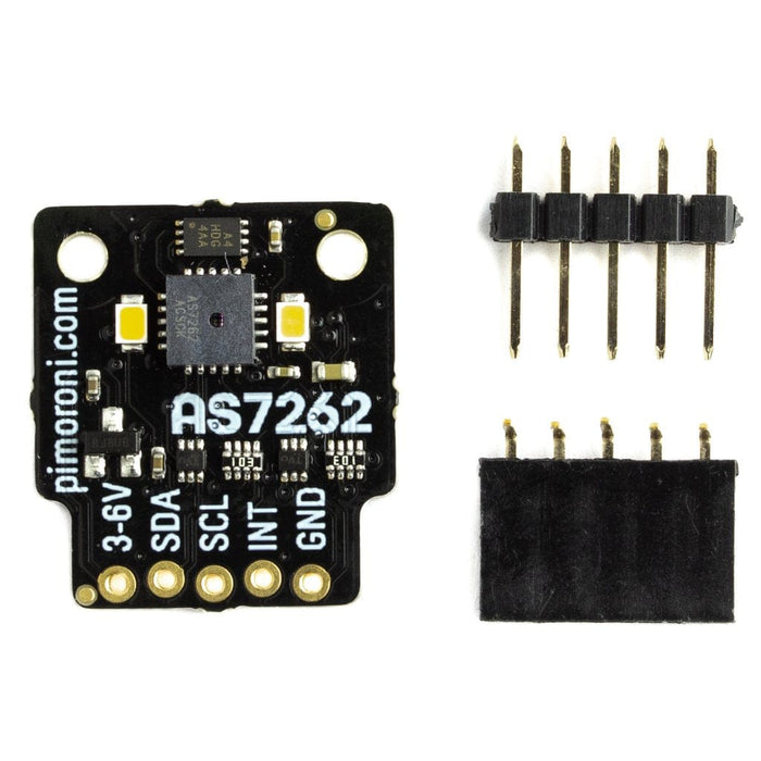 AS7262 6-channel Spectral Sensor (Spectrometer) Breakout [Discontinued] by Pimoroni - The Pi Hut