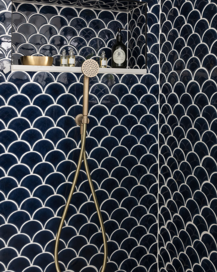 Atlantis Porcelain Mosaic Navy