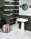 Bamboo Porcelain Mosaic White|Credit: Ruth Matthews @design_soda_ruthie