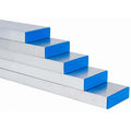 Straight edge set with blue end caps, five-piece box layout, Barwalt 80110