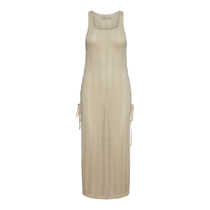 Beana dress white beige