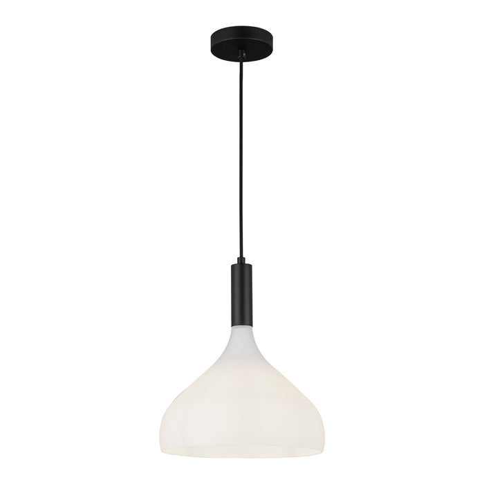 Belleview 12-in Steel Pendant
