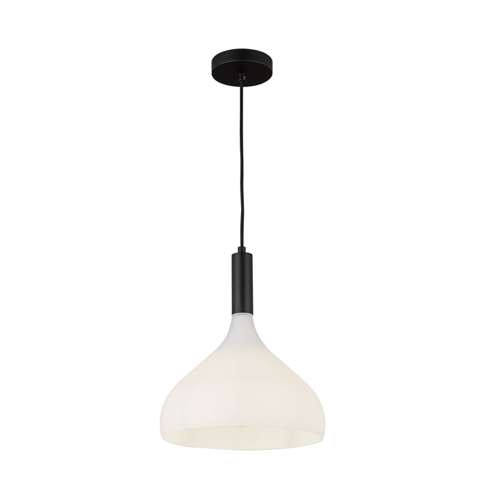 Belleview 12-in Steel Pendant