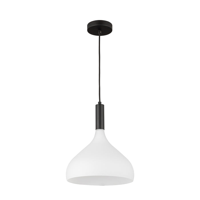 Belleview 12-in Steel Pendant