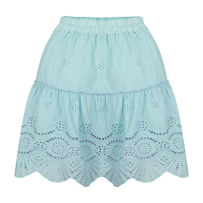 Boho skirt green