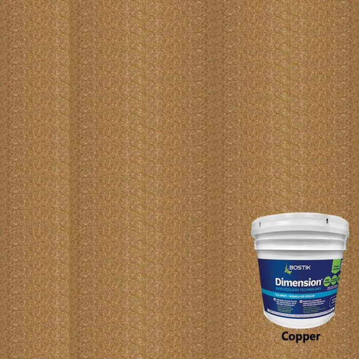 Dimension with EzClean Technology tub, Copper