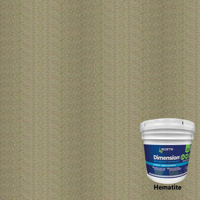 Dimension with EzClean Technology tub, Hematite
