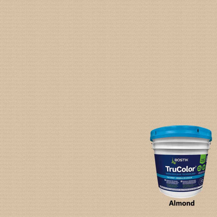 TruColor RapidCure pre-mixed grout bucket, Almond color