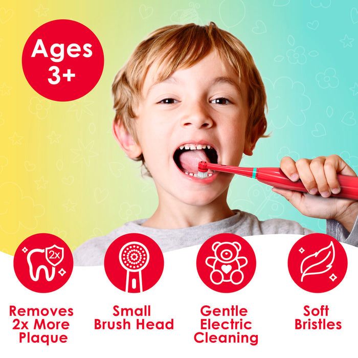 Brusheez® Kids’ Electric Toothbrush Set - Pepper the Dino